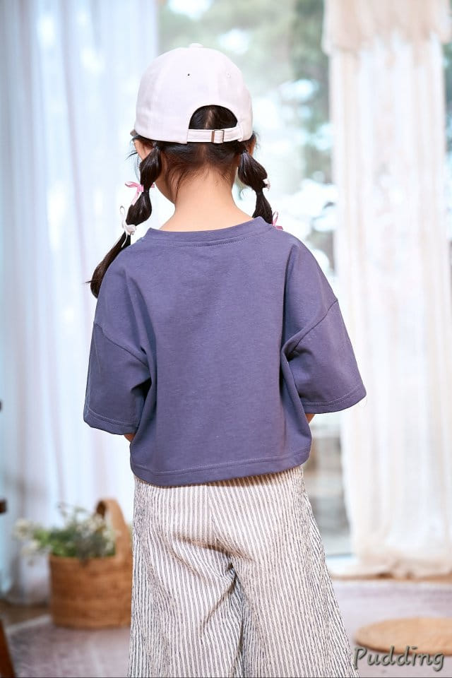 Pudding - Korean Children Fashion - #minifashionista - Ribbon Paint Tee - 10