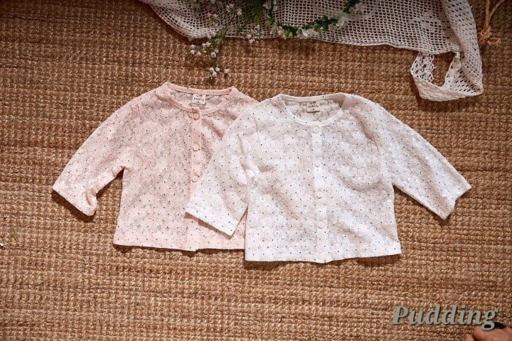 Pudding - Korean Children Fashion - #minifashionista - Glitter Cardigan