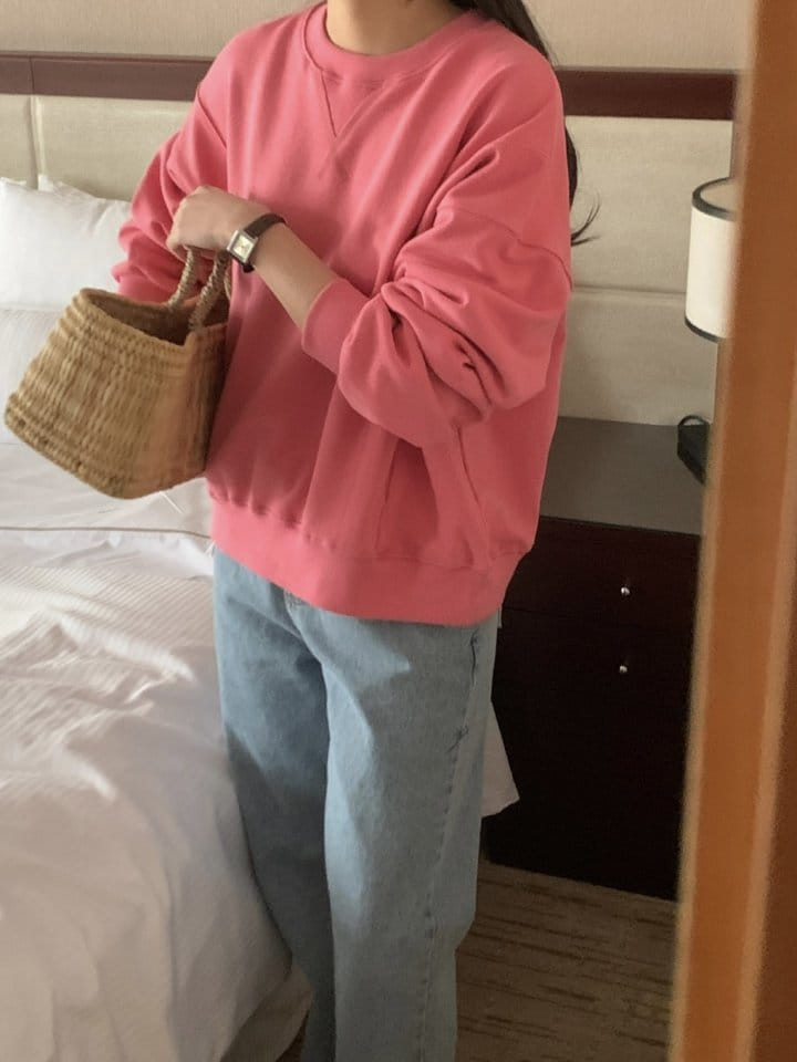 Renouveau - Korean Women Fashion - #momslook - Pocket Sweatshirt - 6