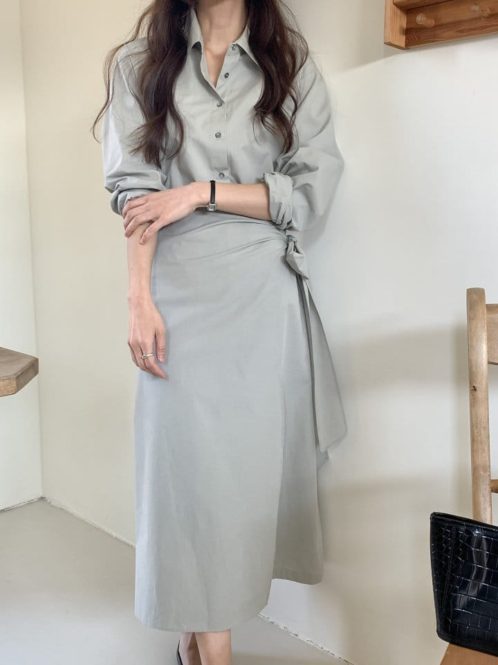 Renouveau - Korean Women Fashion - #romanticstyle - Wrap One-Piece - 7