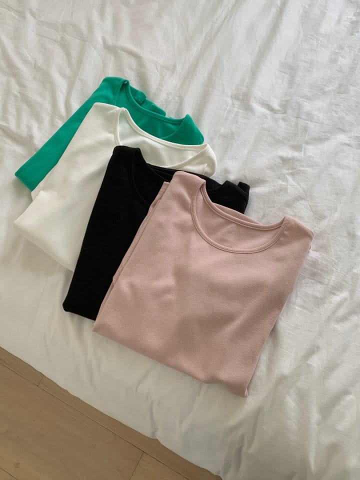 Renouveau - Korean Women Fashion - #womensfashion - Rib Tee - 6