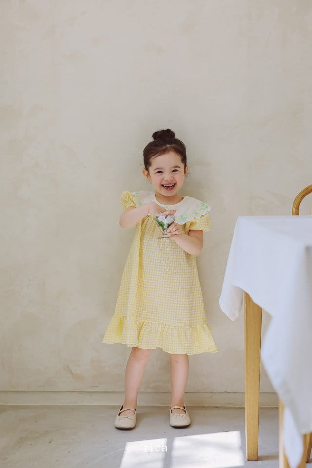Rica - Korean Children Fashion - #childofig - Collar One-Piece
