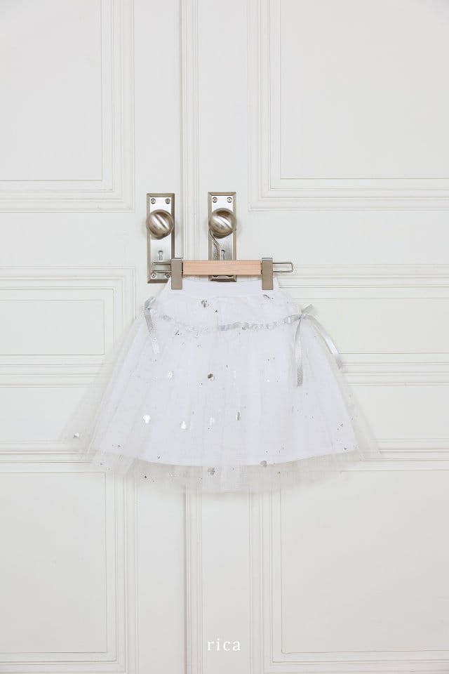 Rica - Korean Children Fashion - #littlefashionista - Heart Sha Skirt Leggings - 2