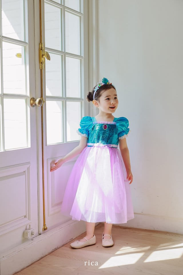 Rica - Korean Children Fashion - #prettylittlegirls - Princess One-Piece