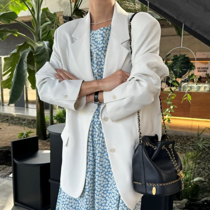 Ripple - Korean Women Fashion - #momslook - With Button Jacket - 6
