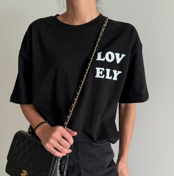 Ripple - Korean Women Fashion - #vintagekidsstyle - Lovely Tee - 3