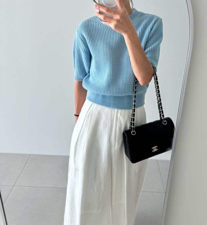 Ripple - Korean Women Fashion - #momslook - Mori Puff Knit - 4