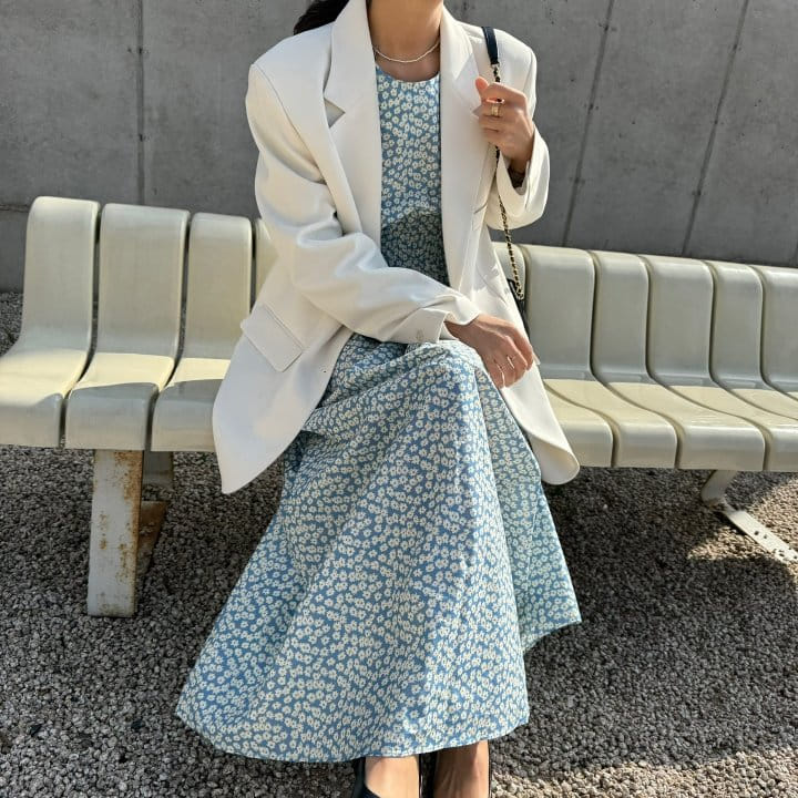 Ripple - Korean Women Fashion - #womensfashion - With Button Jacket - 5