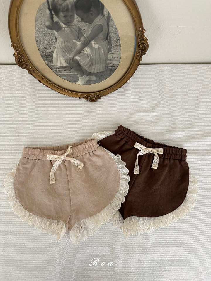 Roa - Korean Children Fashion - #Kfashion4kids - DoroThy Frill Shorts - 7