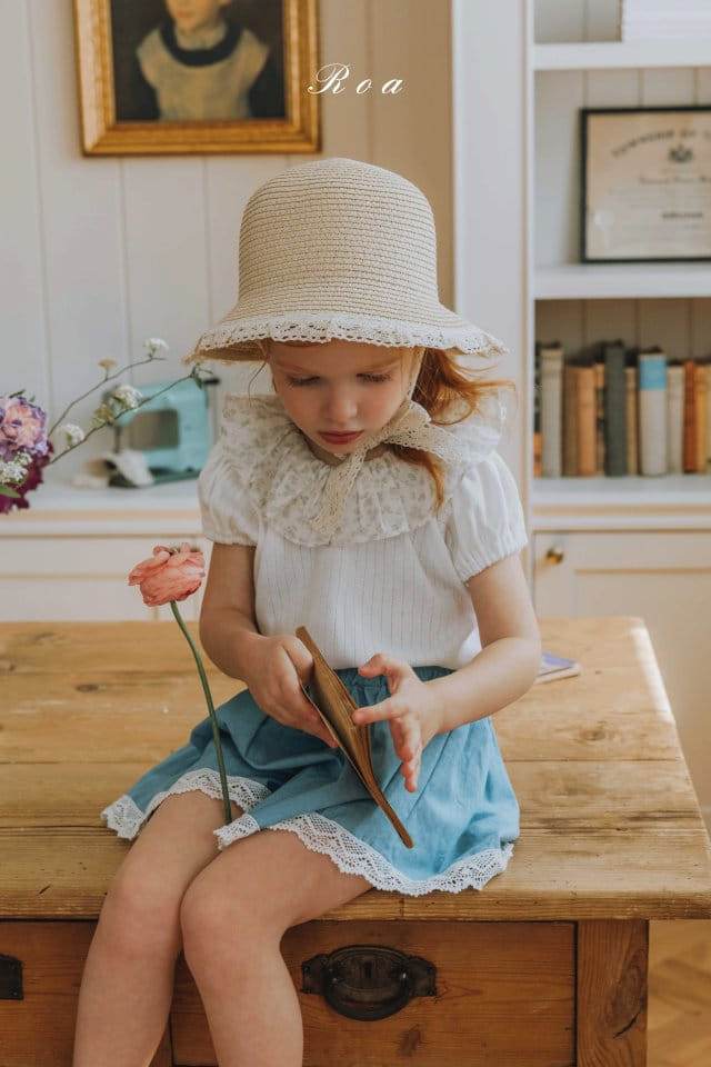Roa - Korean Children Fashion - #Kfashion4kids - Amy Frill Tee - 3