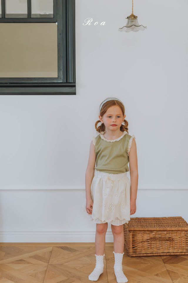 Roa - Korean Children Fashion - #childofig - Bly Skirt Pants - 10