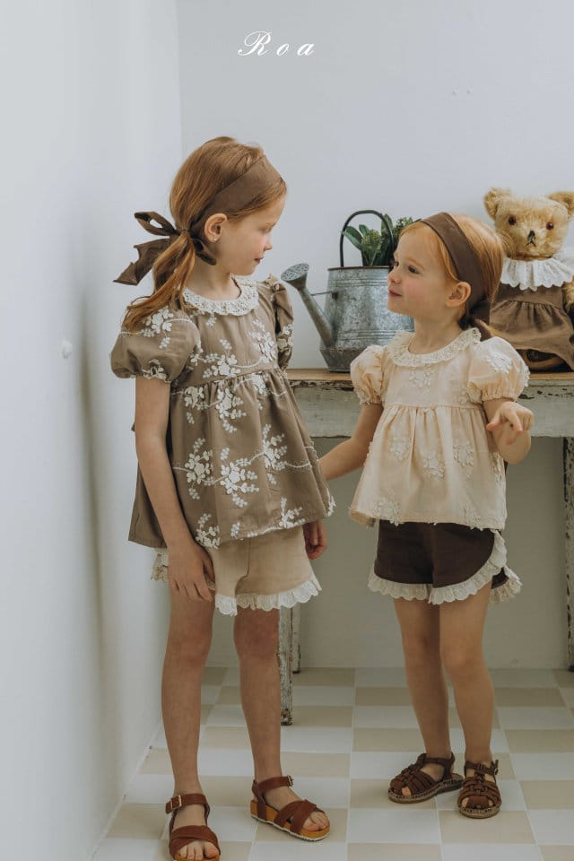 Roa - Korean Children Fashion - #childofig - Bell Blouse