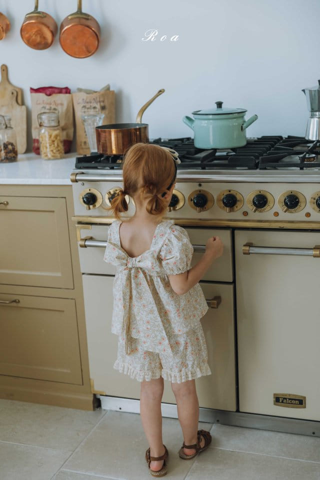 Roa - Korean Children Fashion - #childofig - Angella Top Bottom Set - 9