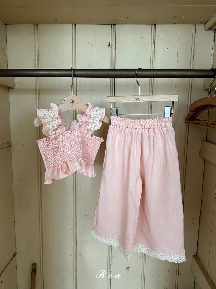 Roa - Korean Children Fashion - #childofig - Smoke Top Bottom Set - 7