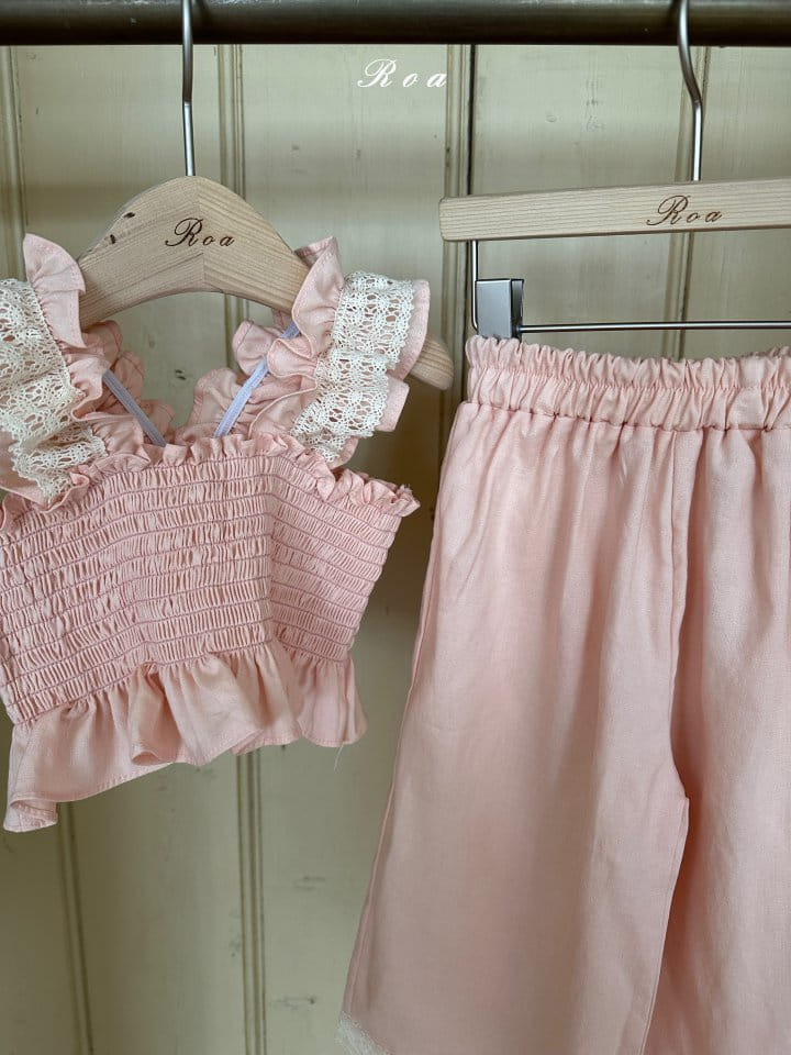 Roa - Korean Children Fashion - #childrensboutique - Smoke Top Bottom Set - 8