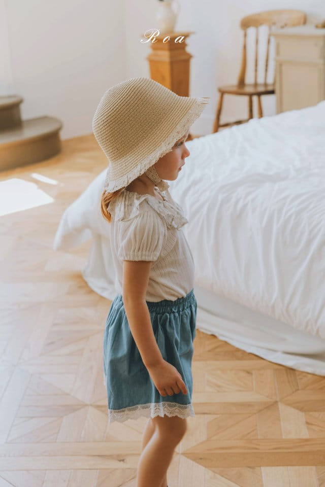 Roa - Korean Children Fashion - #designkidswear - Amy Frill Tee - 11