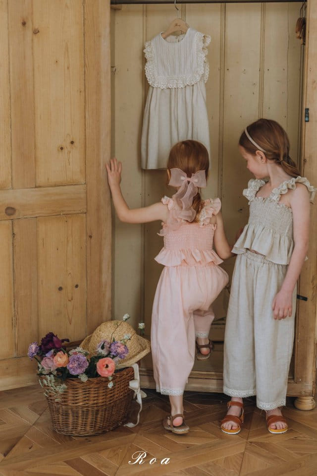 Roa - Korean Children Fashion - #designkidswear - Smoke Top Bottom Set - 9