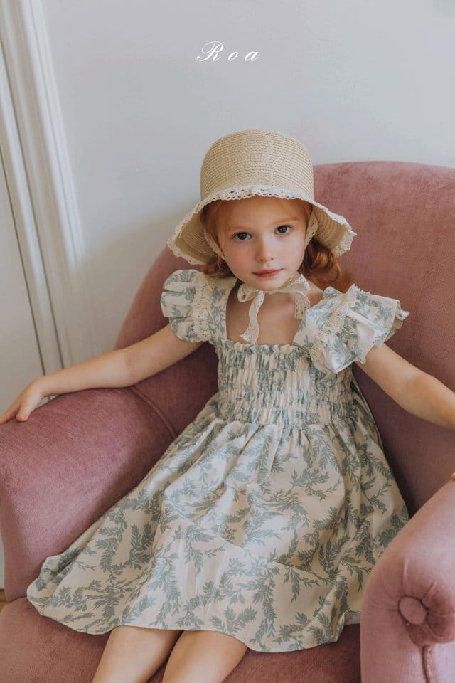 Roa - Korean Children Fashion - #fashionkids - Ellen Smoke One-Piece