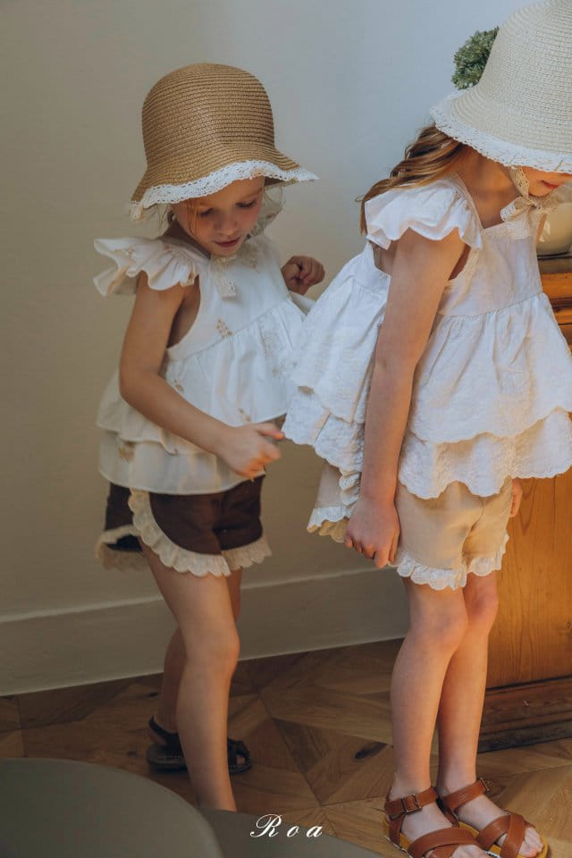 Roa - Korean Children Fashion - #fashionkids - DoroThy Frill Shorts - 4