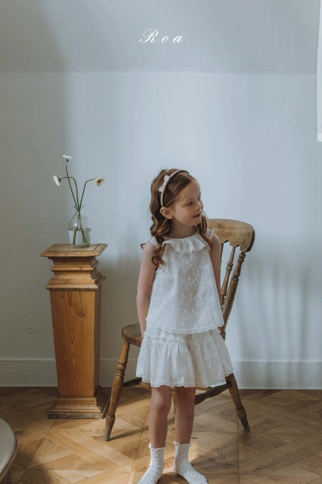 Roa - Korean Children Fashion - #kidsstore - Pure Top Bottom Set