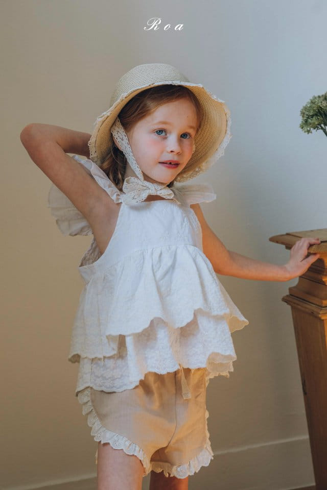 Roa - Korean Children Fashion - #kidzfashiontrend - DoroThy Frill Shorts - 6
