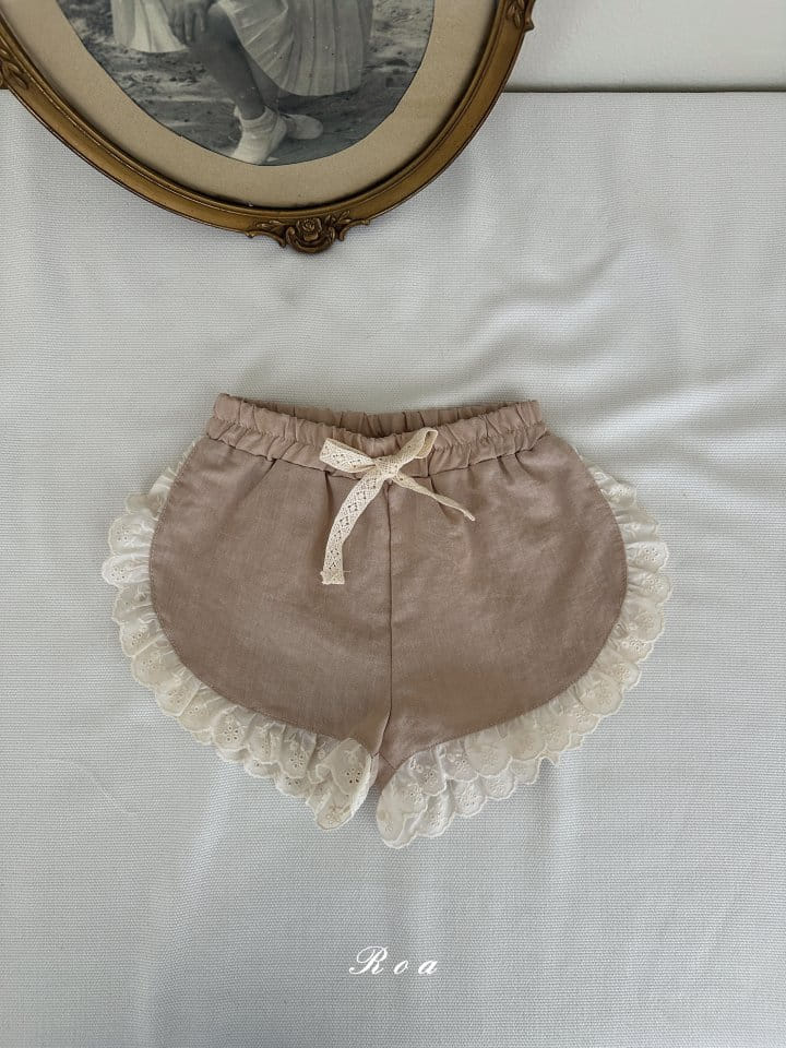 Roa - Korean Children Fashion - #littlefashionista - DoroThy Frill Shorts - 8