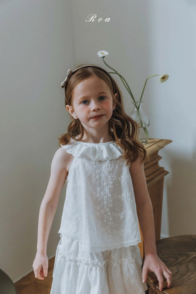 Roa - Korean Children Fashion - #magicofchildhood - Pure Top Bottom Set - 5