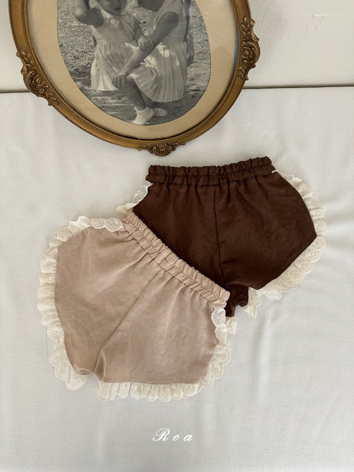 Roa - Korean Children Fashion - #minifashionista - DoroThy Frill Shorts - 10