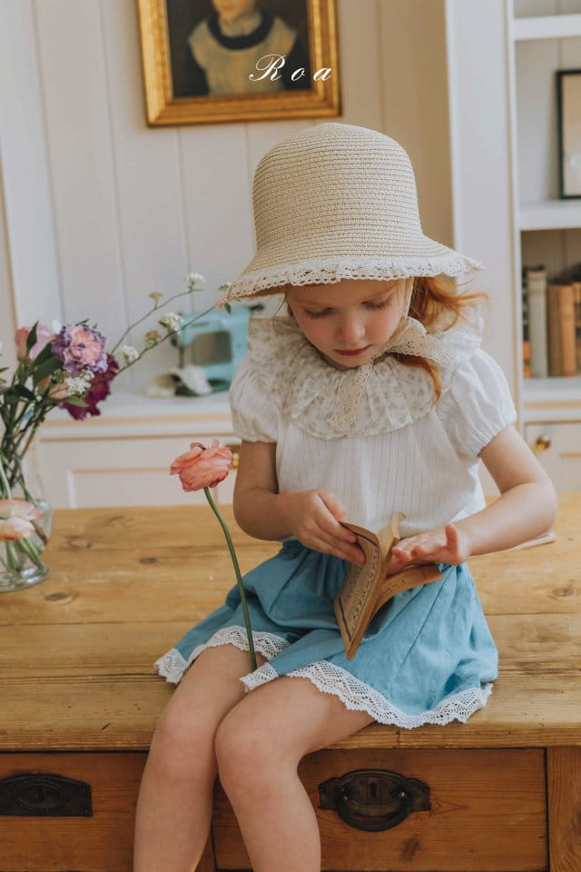 Roa - Korean Children Fashion - #minifashionista - Amy Frill Tee - 6