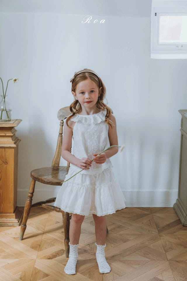 Roa - Korean Children Fashion - #stylishchildhood - Pure Top Bottom Set - 10