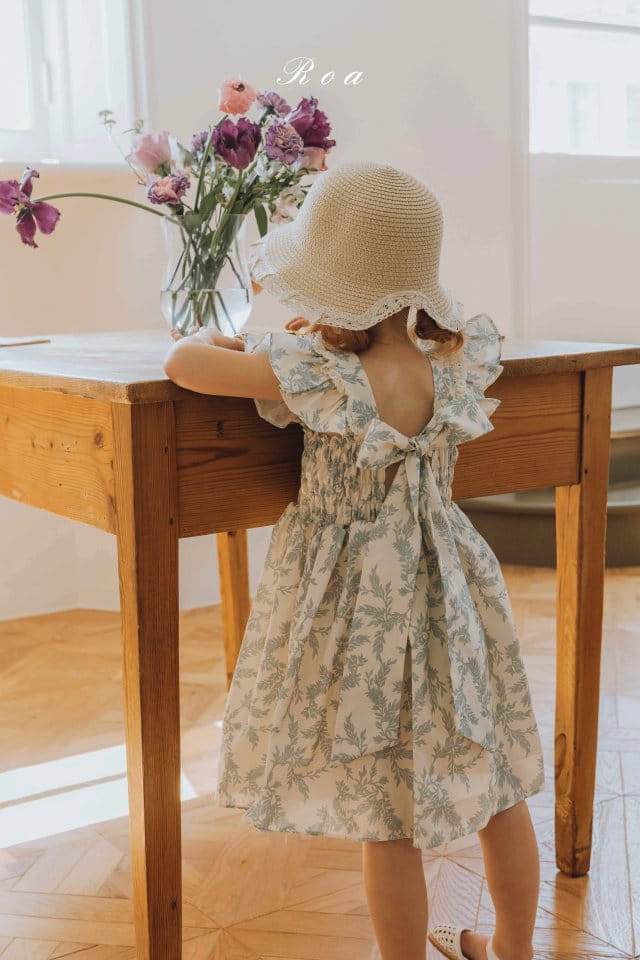 Roa - Korean Children Fashion - #toddlerclothing - Ellen Smoke One-Piece - 11