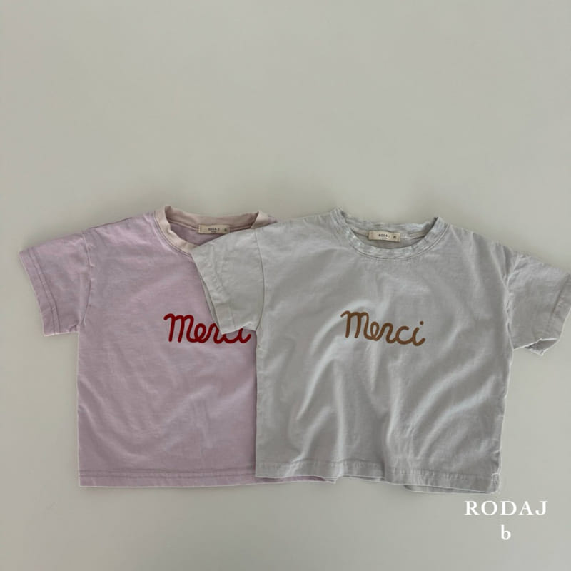 Roda J - Korean Baby Fashion - #babyootd - Mercy Short Sleeve Tee
