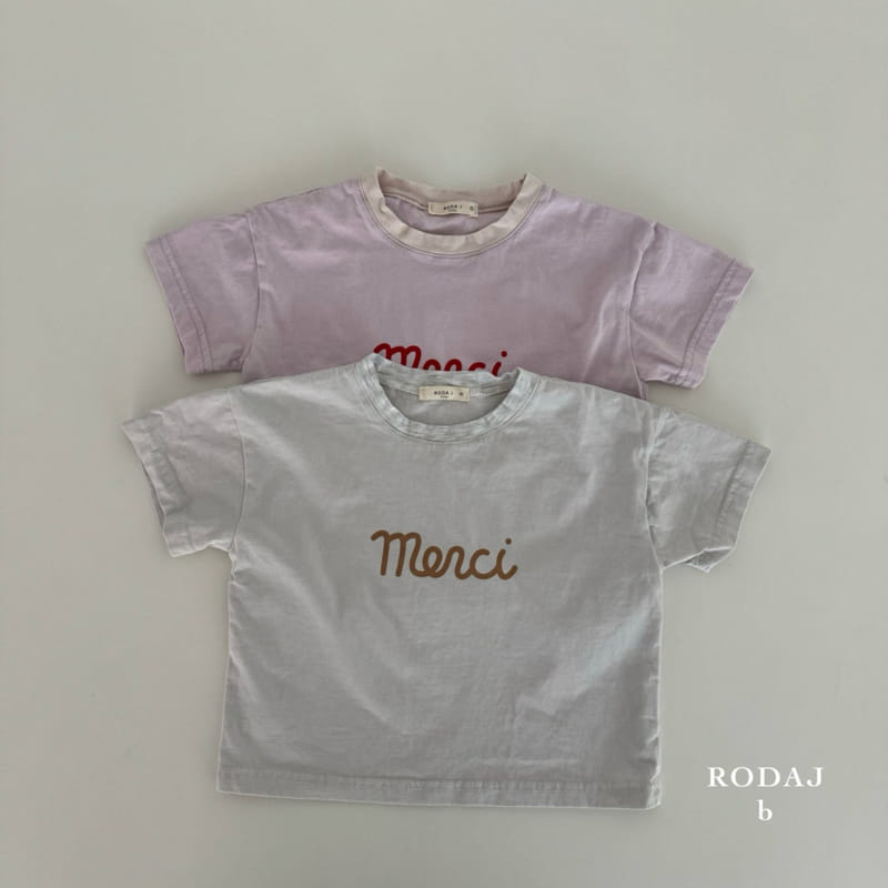 Roda J - Korean Baby Fashion - #babyoutfit - Mercy Short Sleeve Tee - 2