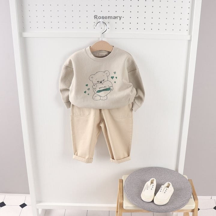 Rosemary - Korean Children Fashion - #childofig - Love Bear Tee - 2
