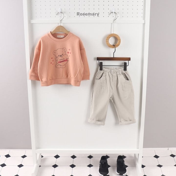 Rosemary - Korean Children Fashion - #childofig - Love Bear Tee - 3