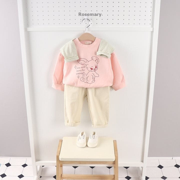 Rosemary - Korean Children Fashion - #discoveringself - New Jeans Tee - 2