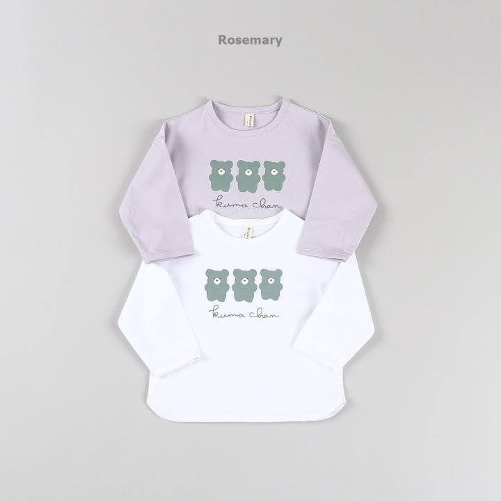 Rosemary - Korean Children Fashion - #discoveringself - Kkongnyang Bear Tee