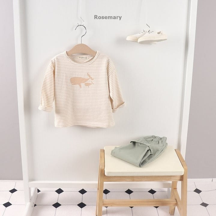 Rosemary - Korean Children Fashion - #discoveringself - Mario Dolpin Tee - 4