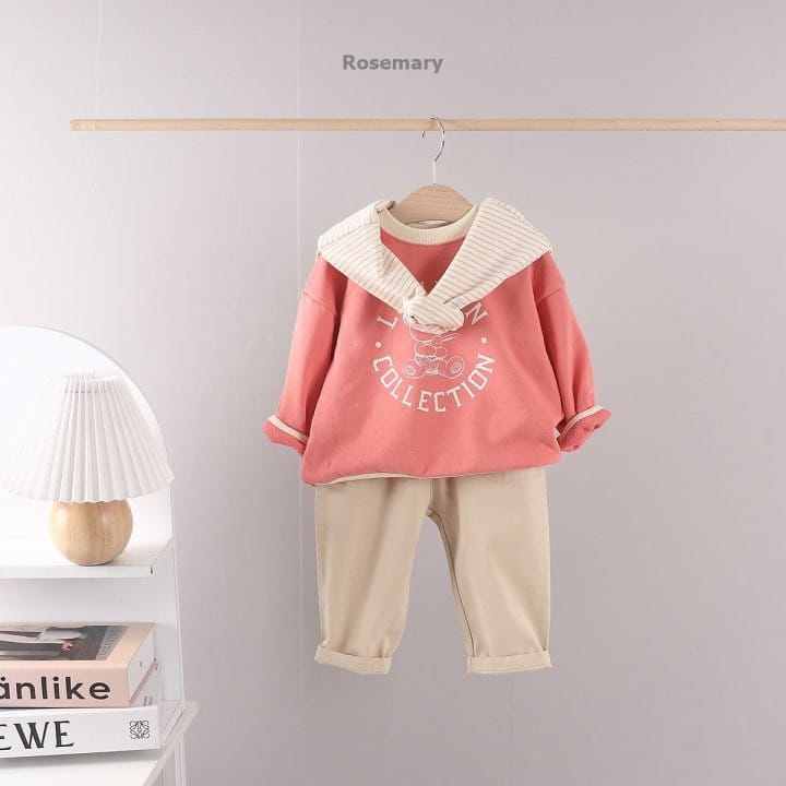 Rosemary - Korean Children Fashion - #kidsshorts - Kkomo Bear Tee - 2