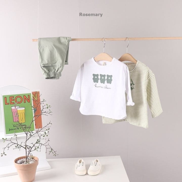 Rosemary - Korean Children Fashion - #magicofchildhood - Kkongnyang Bear Tee - 8
