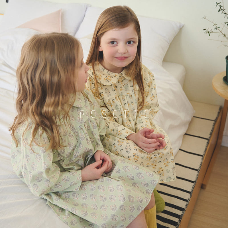 Rosette - Korean Children Fashion - #childofig - Flower Bon Bon One-Piece - 5