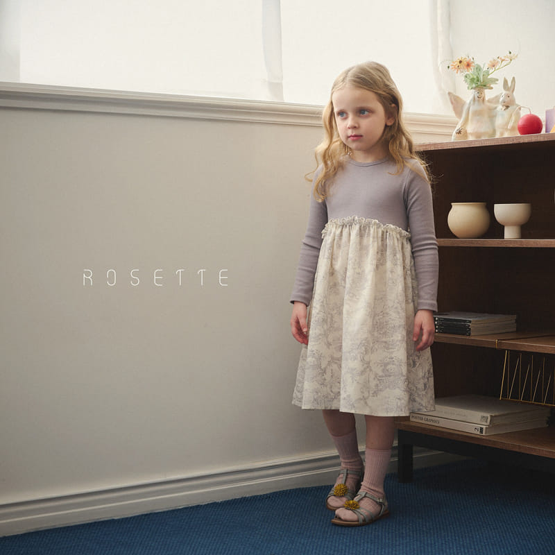 Rosette - Korean Children Fashion - #prettylittlegirls - Blanc One-Piece - 4