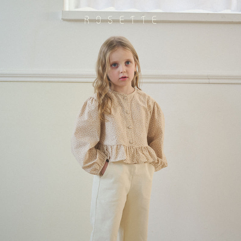 Rosette - Korean Children Fashion - #childrensboutique - Egg Flower Blouse - 5