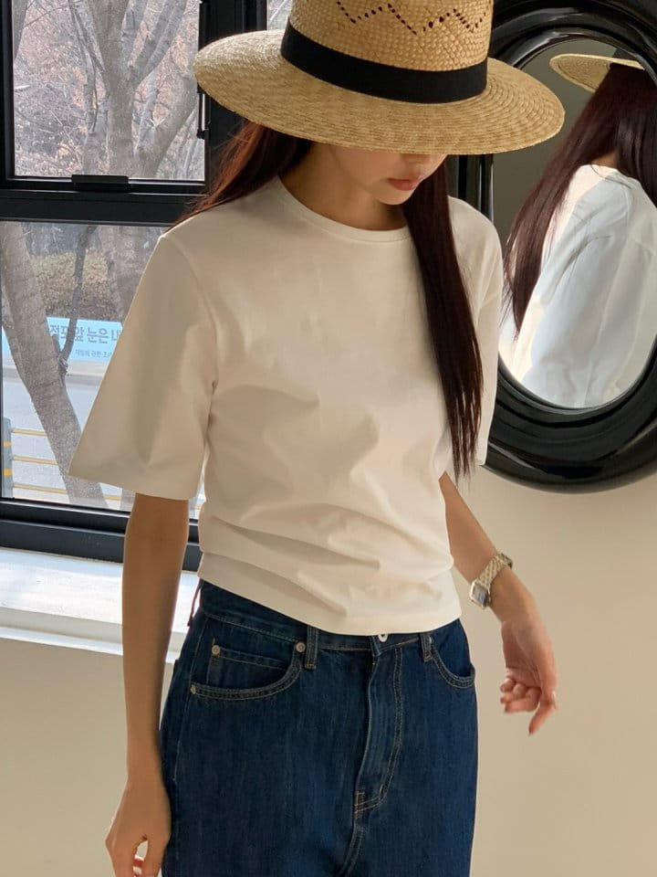 Rumiru - Korean Women Fashion - #womensfashion - Back Off Tee - 4
