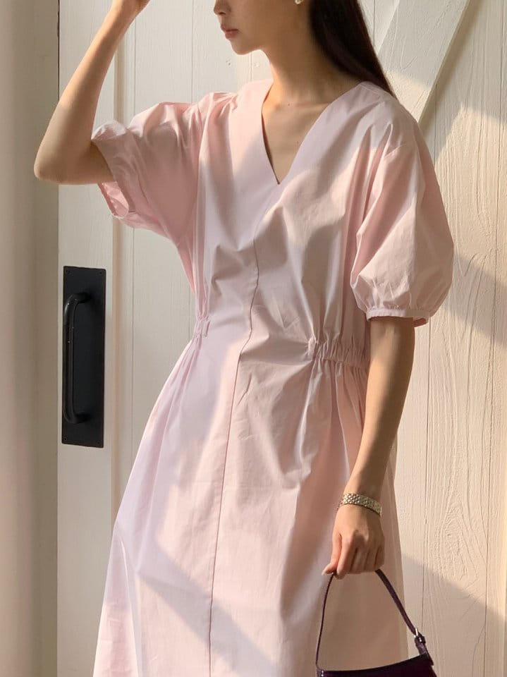 Rumiru - Korean Women Fashion - #momslook - Sandy One-Piece - 8