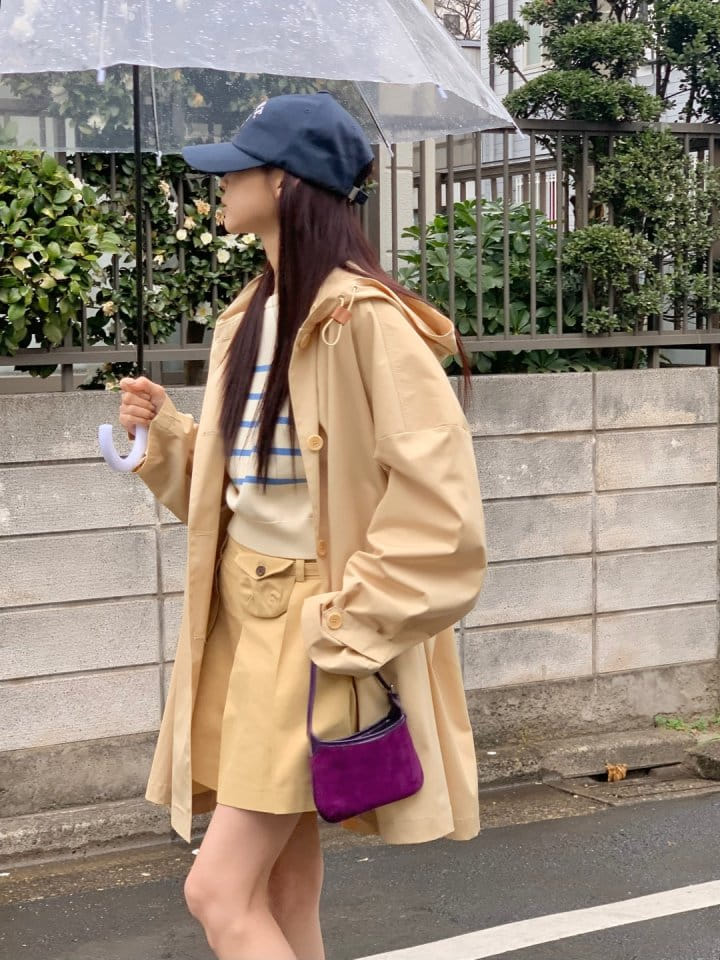 Rumiru - Korean Women Fashion - #momslook - Rain Trench Coat - 7