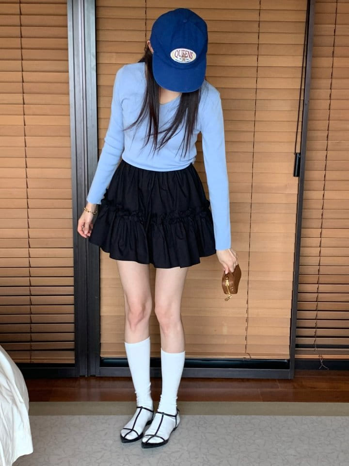 Rumiru - Korean Women Fashion - #thatsdarling - Two Way U Neck Knit - 4