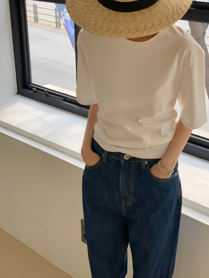 Rumiru - Korean Women Fashion - #womensfashion - Back Off Tee - 5