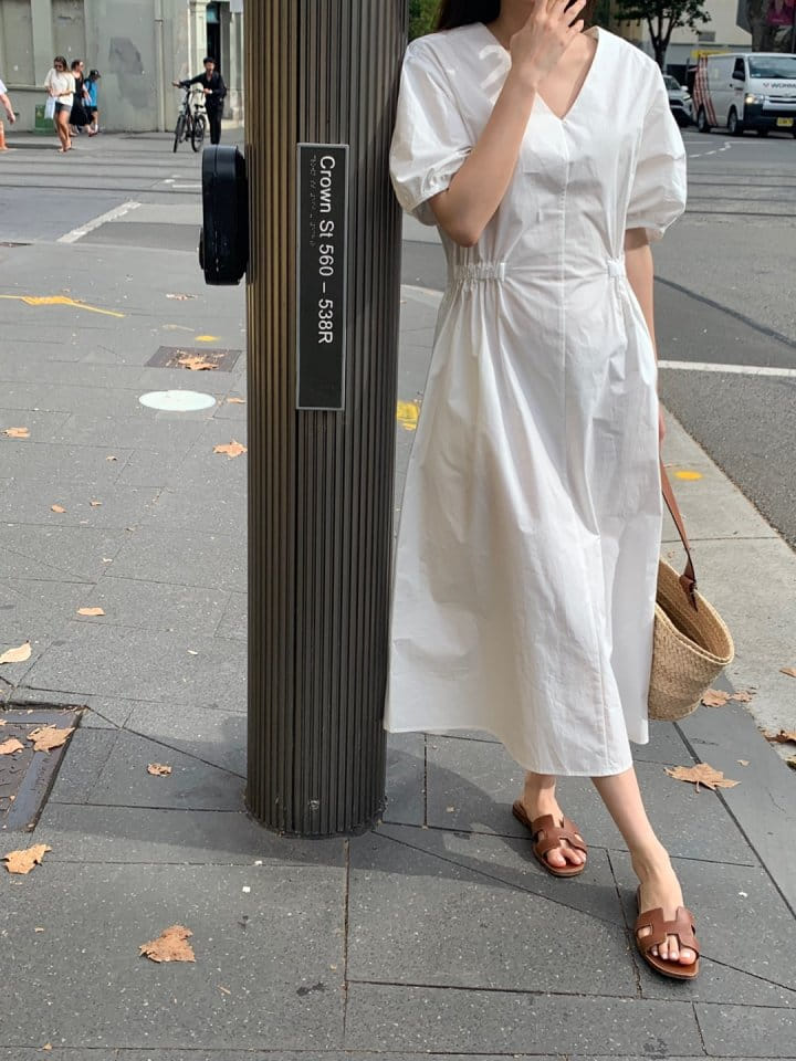 Rumiru - Korean Women Fashion - #momslook - Sandy One-Piece - 4