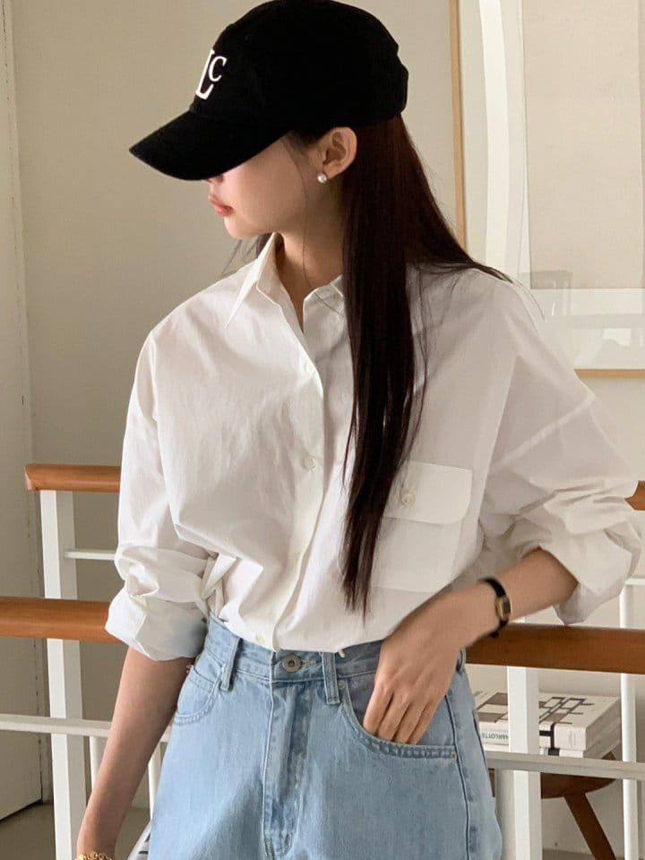 Rumiru - Korean Women Fashion - #womensfashion - Label Shirt - 9